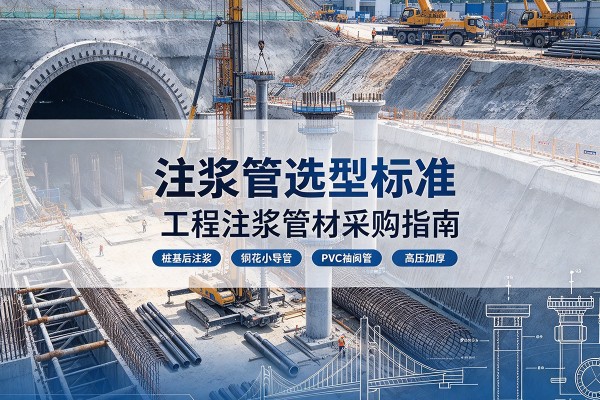 申扎注浆管选型标准