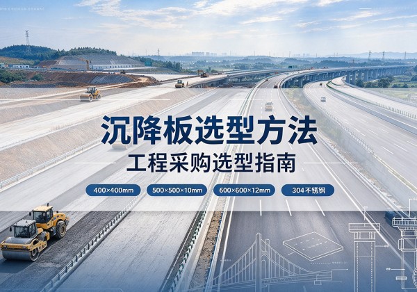 申扎沉降板选择方法